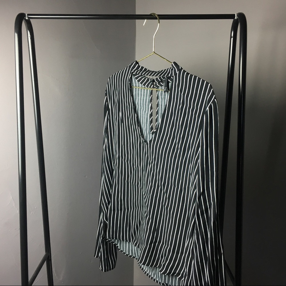Forever 21 Striped Long Sleeve